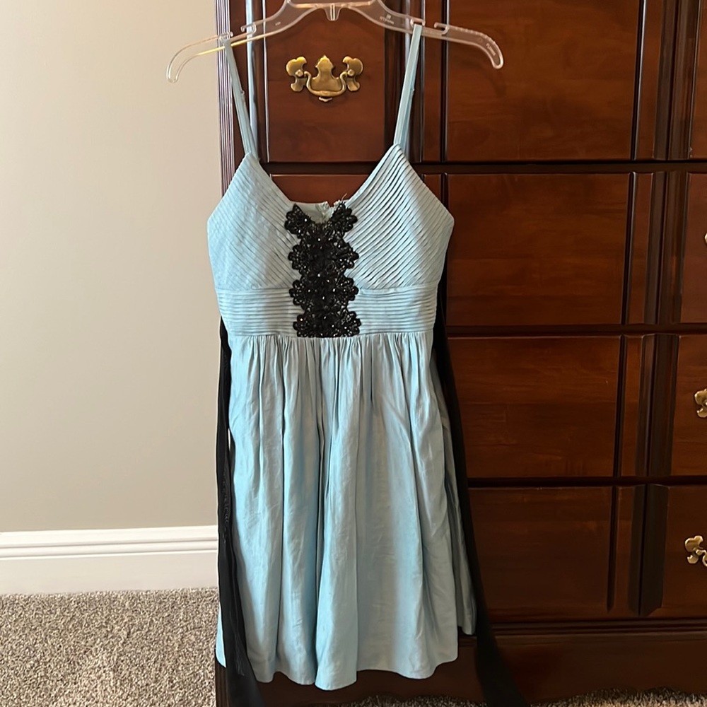 Blue Cocktail Dress